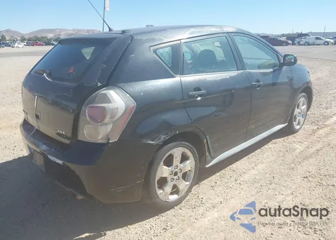 2009 Pontiac Vibe z USA, uszkodzony, nr VIN 5Y2SP67009Z438068